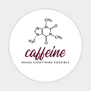 Caffeine Shirt Magnet